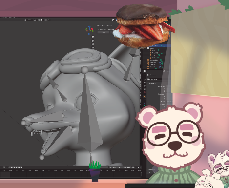 Stream start! Gonna do a bit of rigging tonight!

twitch.tv/breadbotnik