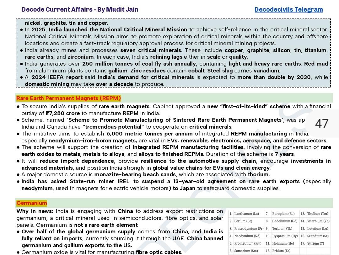 T-1224: Prediction of Important Current Affairs from Decode Current Affairs Compilations: youtu.be/7sSCK7xDhIM

P.S. I did 1-hour video last year and had 7 questions in Prelims 2025 from that 1-hour video. Have shown the evidences of the same in this video so that you can