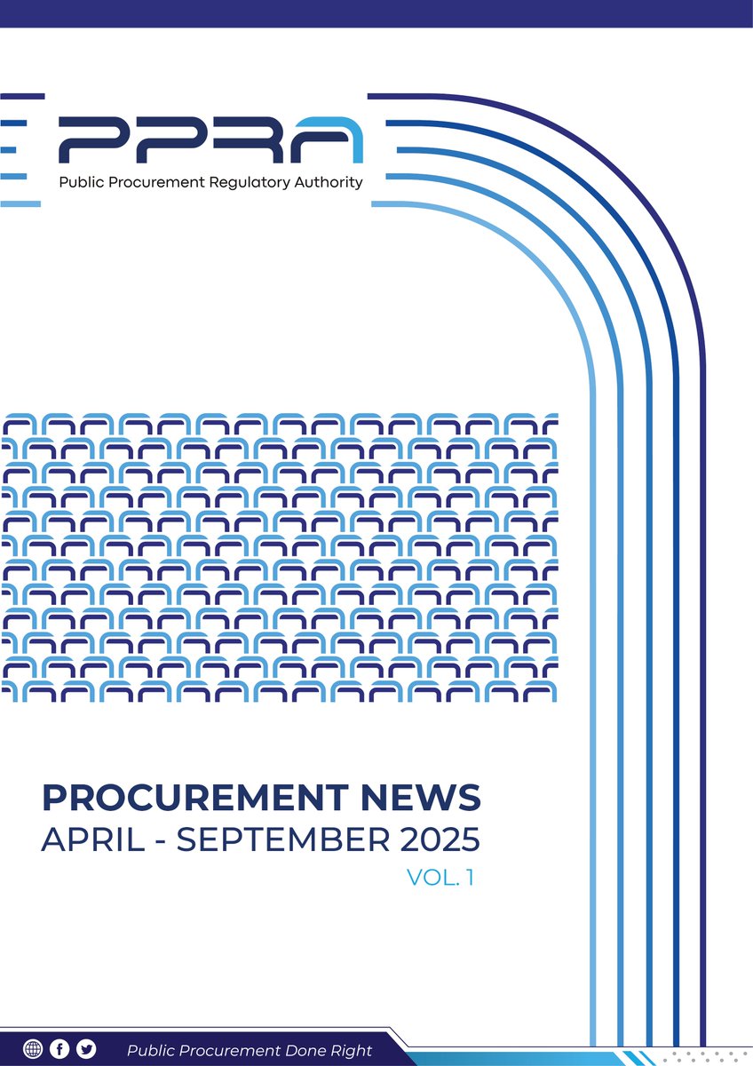 PUBLIC PROCUREMENT REGULATORY AUTHORITY tweet media