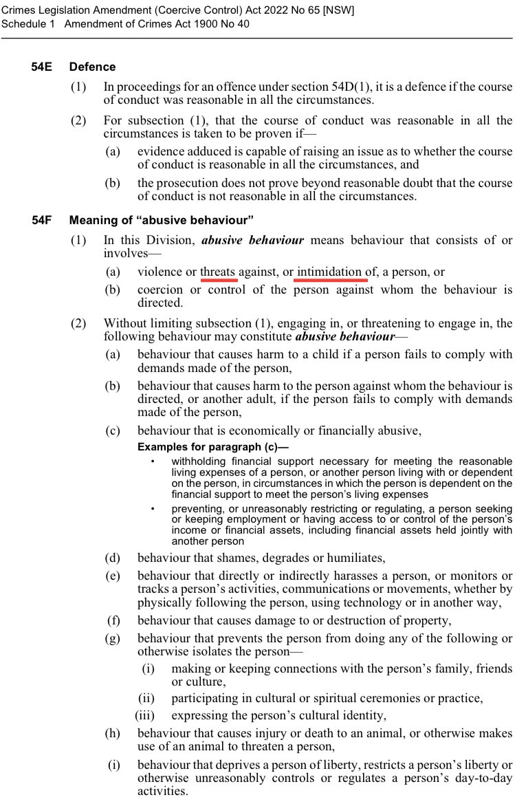 homeostabiliser's tweet image. Drawing attention to a population-wide, institutionally-induced #schizophrenogenic #DoubleBind—
LEVELLING perpetual THREATS—“Imprisonment for 7 years” against people “repeatedly and/or continuously” “MAKING THREATS of negative consequences for failure to comply.”
#CoerciveControl