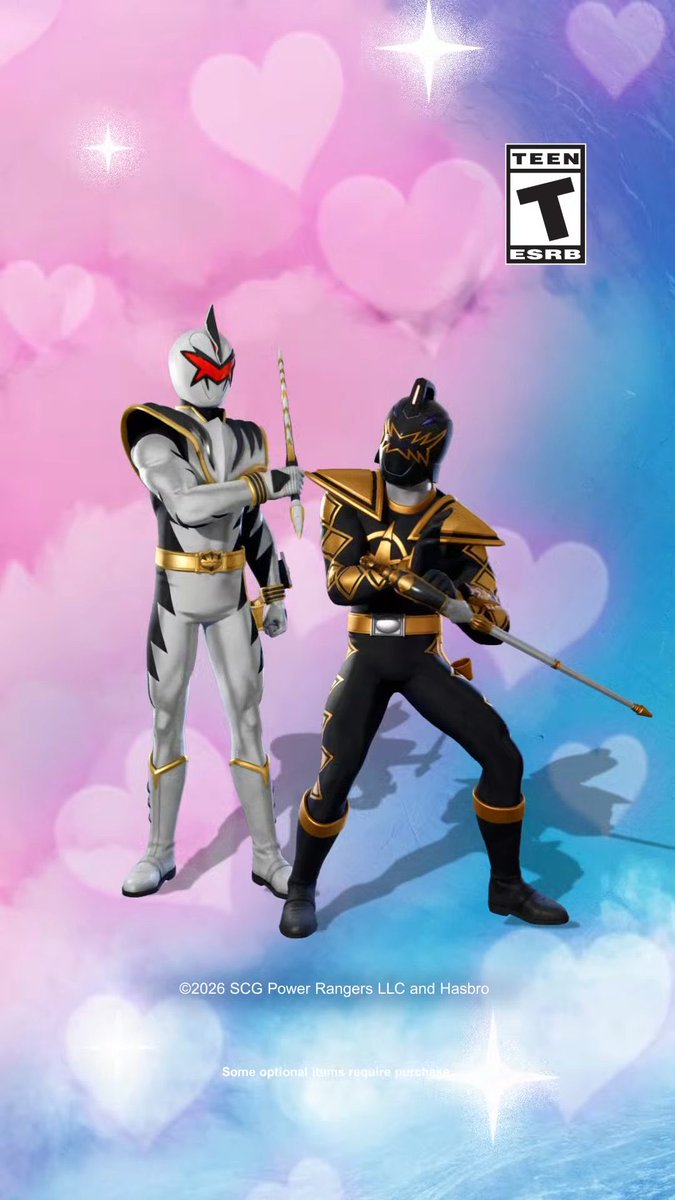 Neue Power Rangers Skins