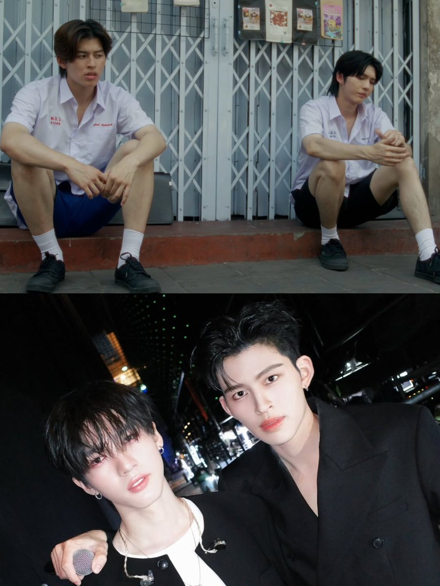 ตีกันจนได้ดี ตอนแรกไม่ถูกกันตีกันยับ ตอนนี้ได้มาเป็นบอยแบนอยู่วงเดียวกันแล้ว 

#ppnaravit
#aou_tnbknr