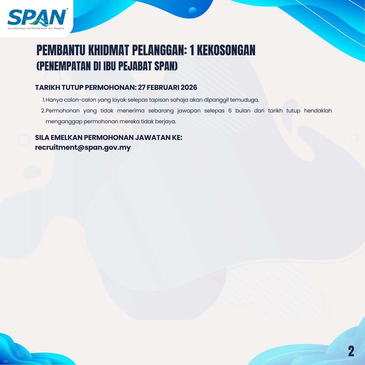 Suruhanjaya Perkhidmatan Air Negara tweet media