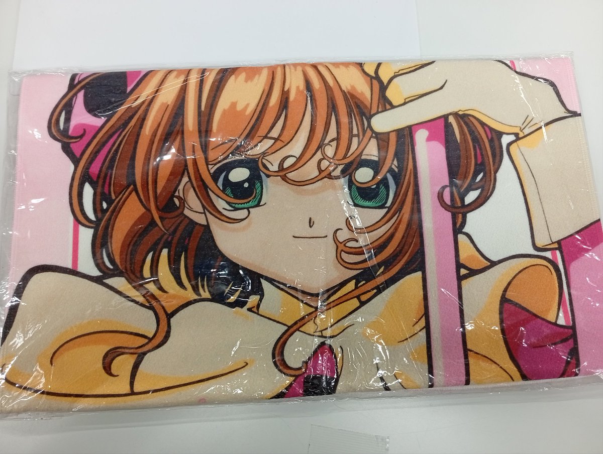 カードキャプターさくら マイクロファイバースポーツタオル　ピンク 入荷情報】 『 #CLAMP』 ・カードキャプターさくら マイクロファイバー