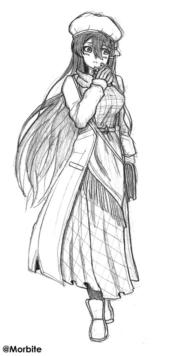 Winter Yuri Sketch  | DDLC

︀︀ #DDLC #ddlcyuri #fanart #DDLCfanart