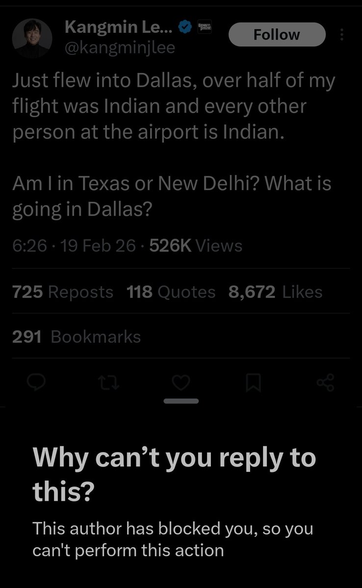 Kimchigger 🤡 <a href="/kangminjlee/">Kangmin Lee | 이강민</a> blocked me. 
I'll take it as a badge of honor. 🔥