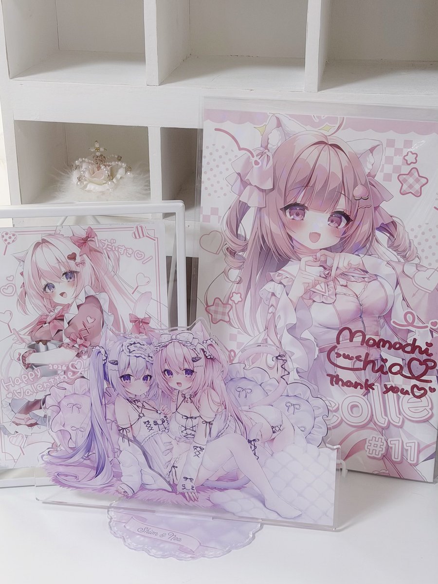 初めての桃稚ちあ先生【@chia_momochi_ 】のサイン本&のあちゃんしおん