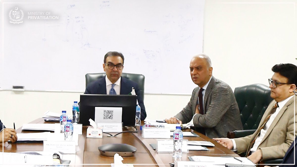 Ministry of Privatisation, Government of Pakistan tweet media