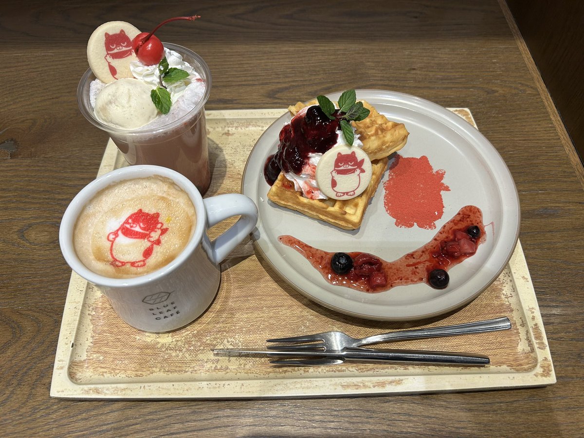 本日は、マルハン北日本初のコラボカフェ「あそべる！にゃんまるカフェ