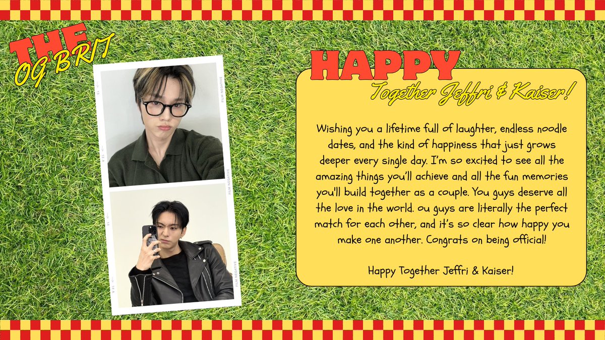 Finally! No more 'just friends' talk, huh? You guys are a perfect match, for real. Wishing you guys the best journey ahead full of love, laughter, and of course, plenty of noodle dates. So happy for you two!