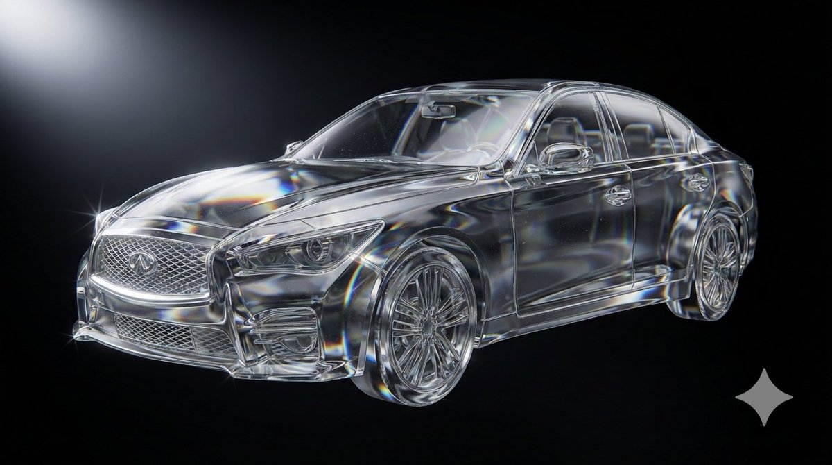 realharking's tweet photo. 💎V37 SKYLINE💎
クリアガラスにしてみた

こういう置物あったら欲しい https://t.co/2xB6lAXZvQ