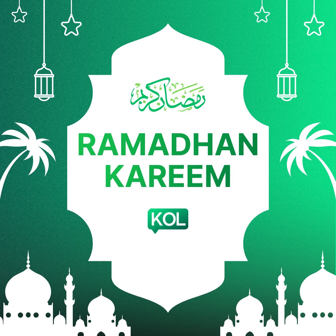 Ramadan Kareem.

Influence comes with responsibility.

May this month encourage thoughtful collaboration, strengthen trust, and help us create positive impact together.