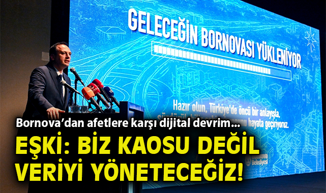 Bornova’dan afetlere karşı dijital devrim... Eşki: Biz kaosu değil veriyi yöneteceğiz! oncusehir.com/bornova-dan-af… 

<a href="/omereskichp/">Ömer Eşki</a> <a href="/bornovabld/">Bornova Belediyesi</a>