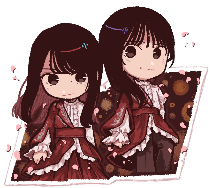 henyomenmen's tweet image. うさぎねこ〜!!
#sakurazaka46fanart