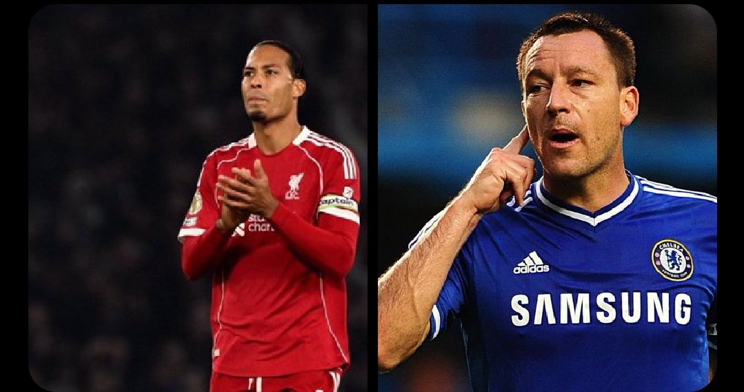 John Terry played in a different era, and so did Van Dijk. 

But if you had to pick the best defender between the two, who would you go for?