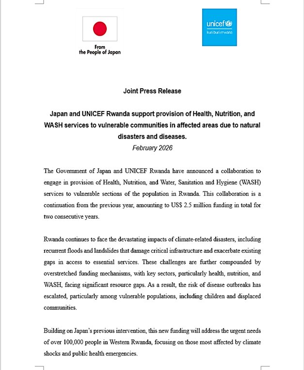 Embassy of Japan in Rwanda🇯🇵🇷🇼 tweet media