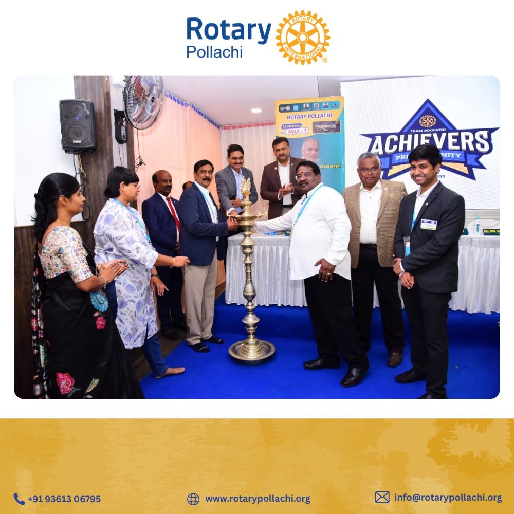 rotary_pollachi's tweet image. Date : 10.02.2026 
Place : Hotel Suryaa, Pollachi  
Event : Assistant Governors Learning Seminar (AGLS-1)  

Snippets for the Assistant Governors training program, one of the best training programs conducted and hosted by Rotary Pollachi in Rotary District 3203.

#RotaryPollachi