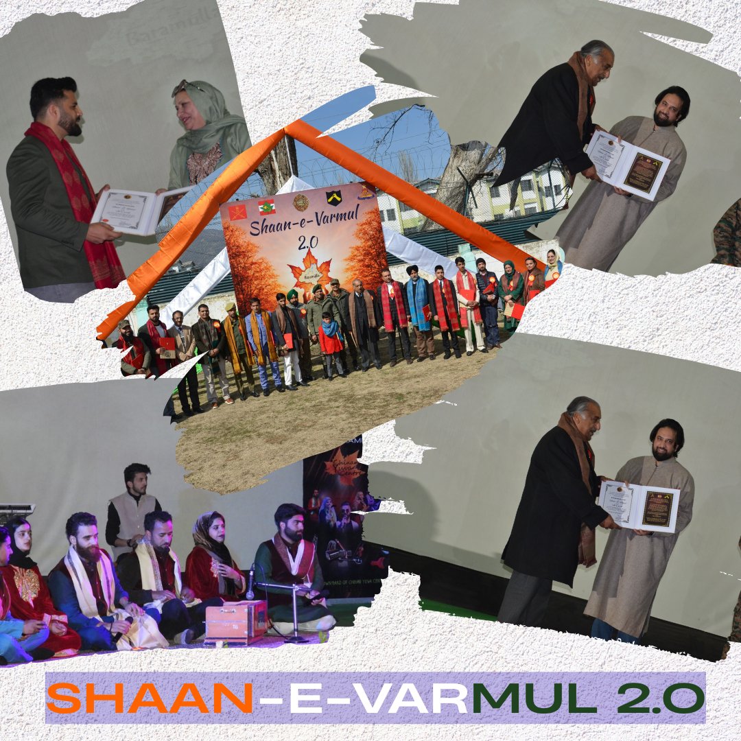 kasheer_w's tweet image. Shaan-e-Varmul 2.0 celebrates talent, culture &amp;amp; community spirit! 🌟🎶 Honouring achievers and showcasing vibrant performances, the event truly reflected the pride and unity of Varmul. 👏🍁 #ShaanEVarmul #CulturalPride #YouthEmpowerment