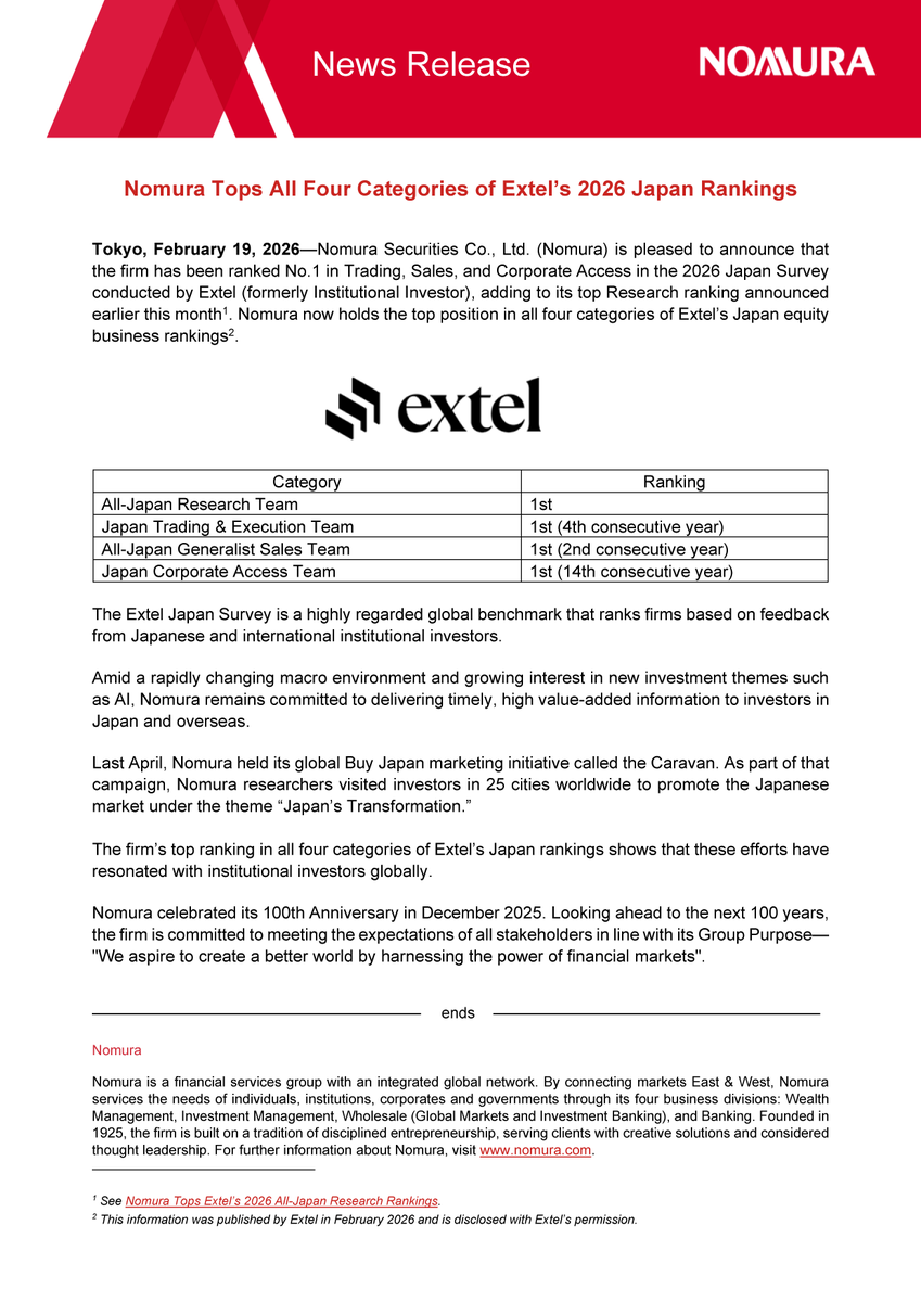 Nomura tweet media