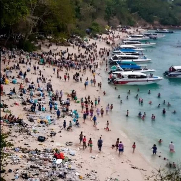 earthcurated's tweet photo. To save the corals, Thailand gave up tourism and temporarily closed an entire island so they could regenerate. https://t.co/zbR607OP2C