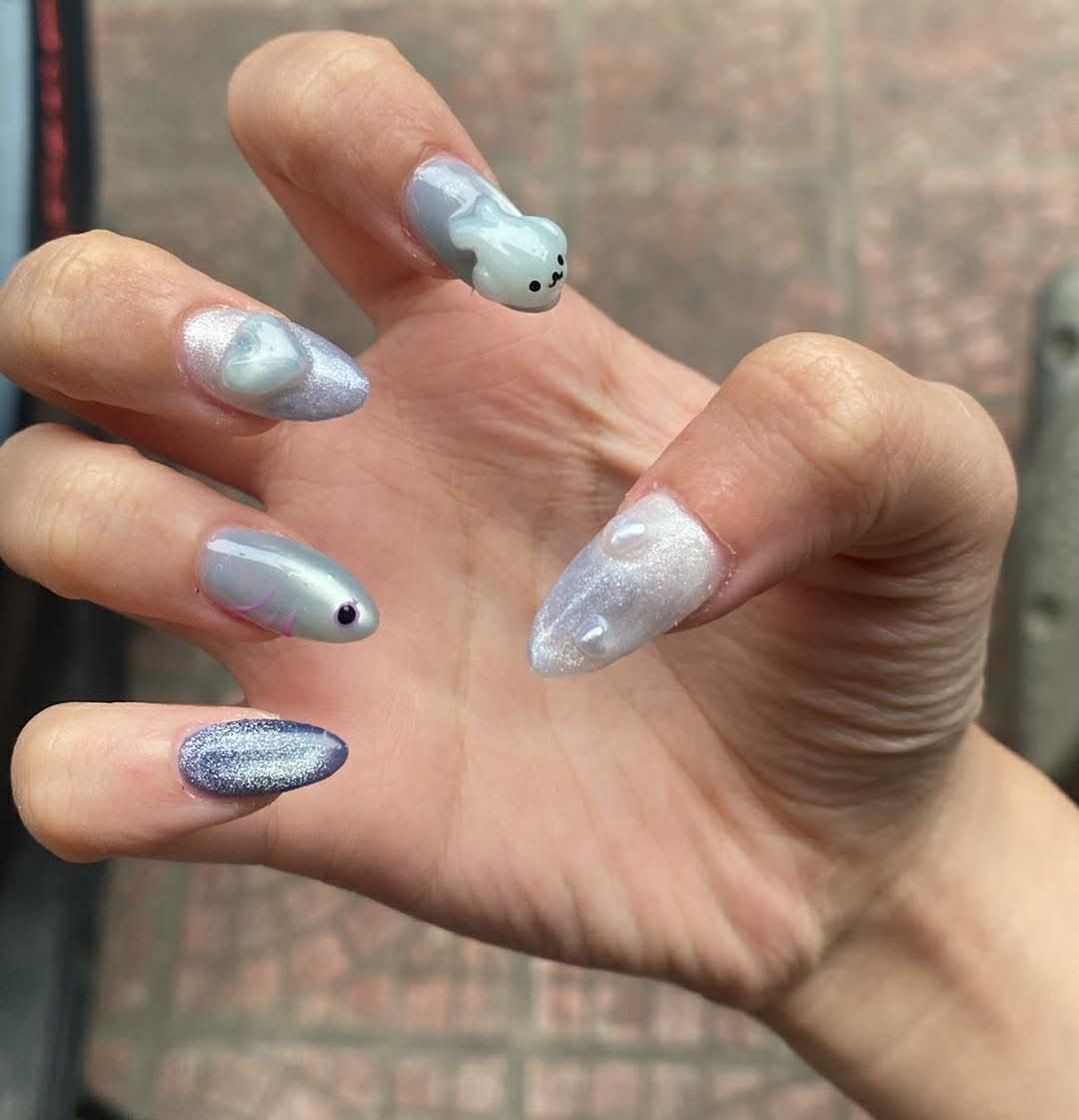 meruclone's tweet image. "can we see your nails ..🥹👀👀👀" -&amp;gt; yes mmerugaugau.straw.page