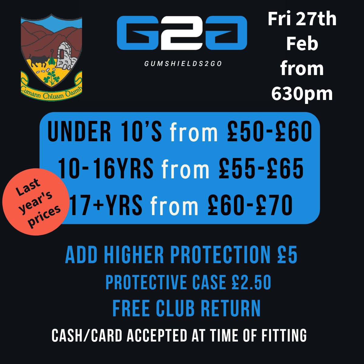 Official ClonduffGAC tweet media