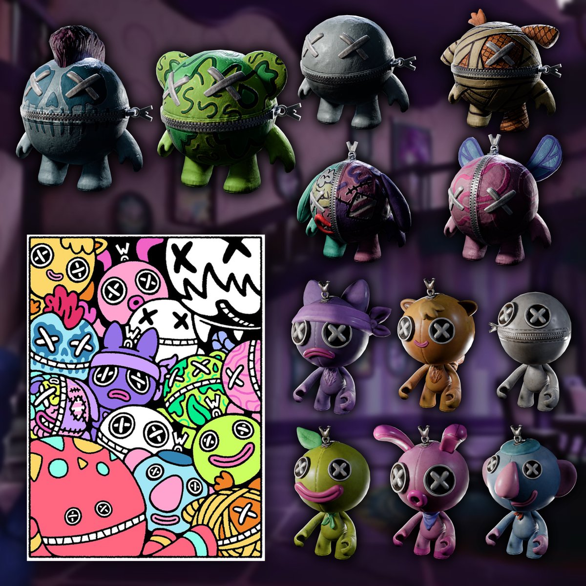 The Wrongside Outimals are HIDING in Poppy Playtime Chapter 5!

Despite seemingly not appearing in the game, they can be found as collectibles all over the Labs

#PoppyPlaytimeChapter5