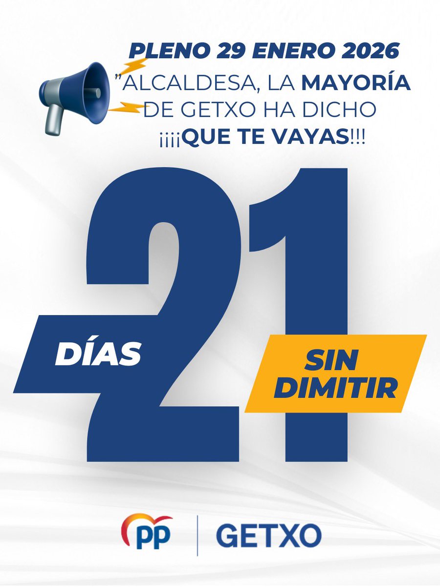 21 días y la alcaldesa sigue sin dimitir