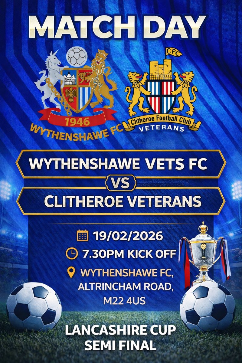 Clitheroe FC Veterans tweet media