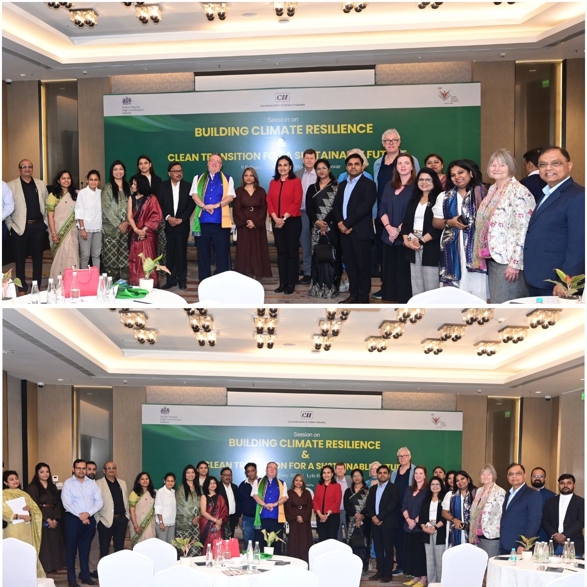 saibiocare's tweet photo. Our MD, Monalisa Panda, past chair of the CII Indian Women Network, joined Andrew Fleming, Supriya Chawla, Chevening alumni, &amp; industry leaders to discuss climate action in Odisha.

#SaiBioCare #ClimateResilience #CleanTransition #Sustainability #Odisha https://t.co/0Nlca1XXUL