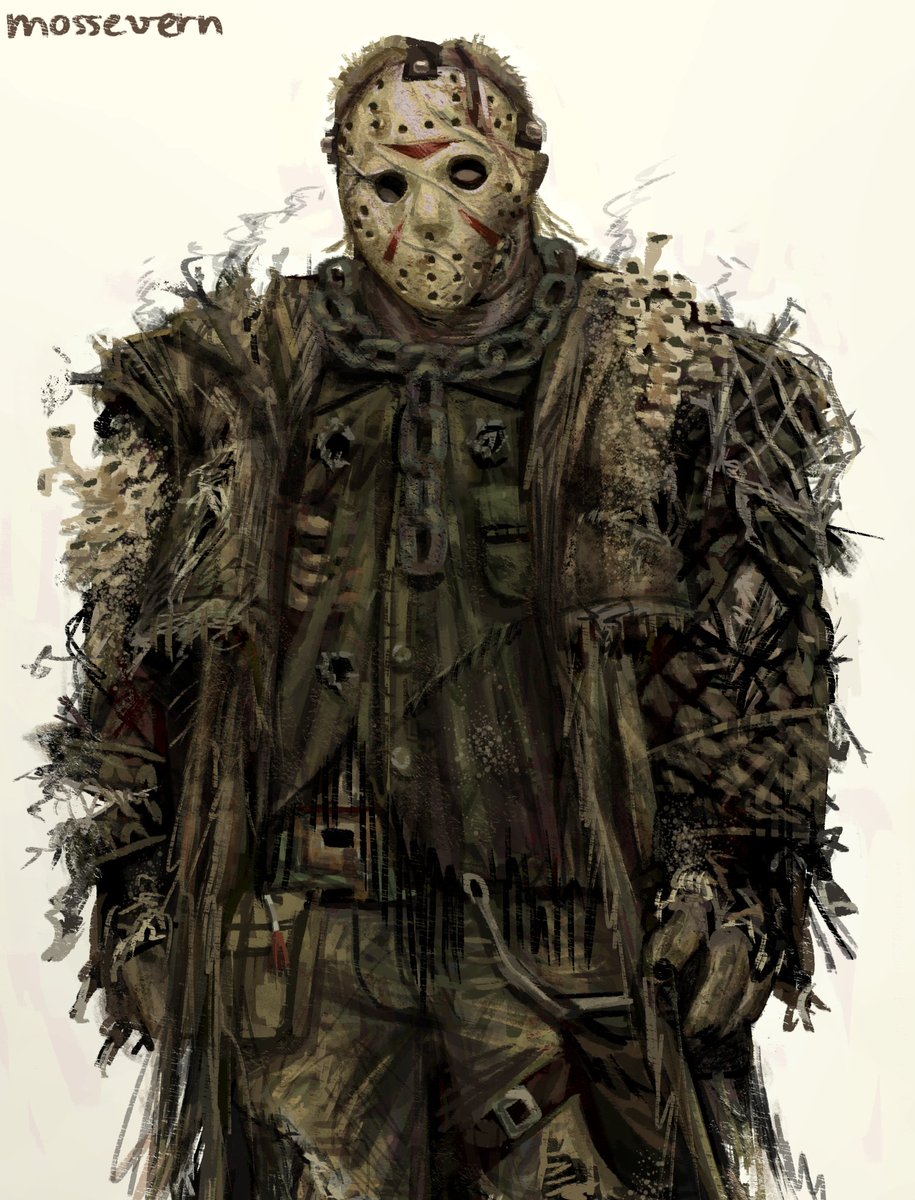 mossevern's tweet image. fanmade #JasonVoorhees design thats compiled of my favorite parts of every jason design!!!
can you spot every reference? 👀