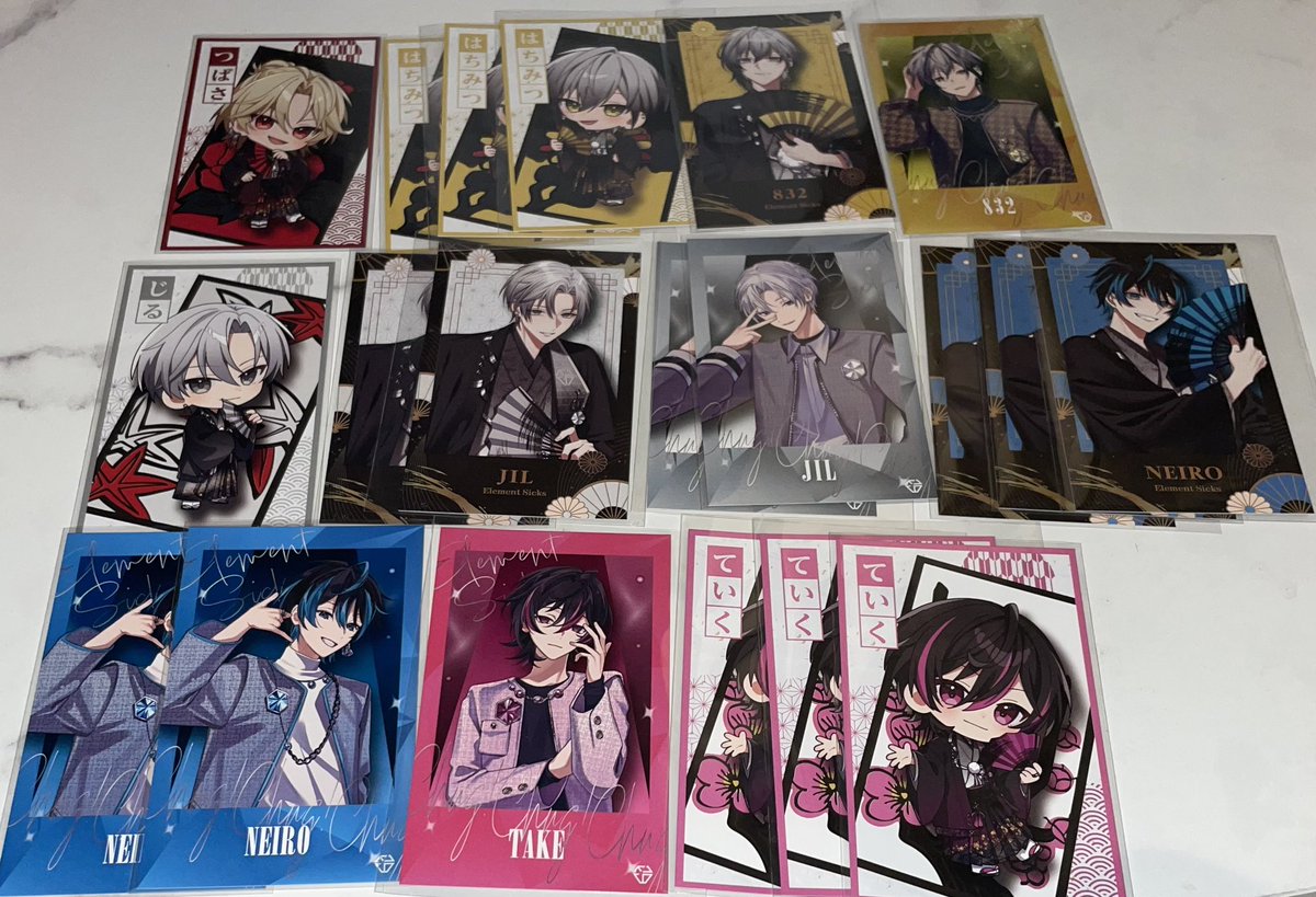 交換/譲渡】Element Sicks EL6 正月 DAYS 第4弾 缶バ トレカ 【譲