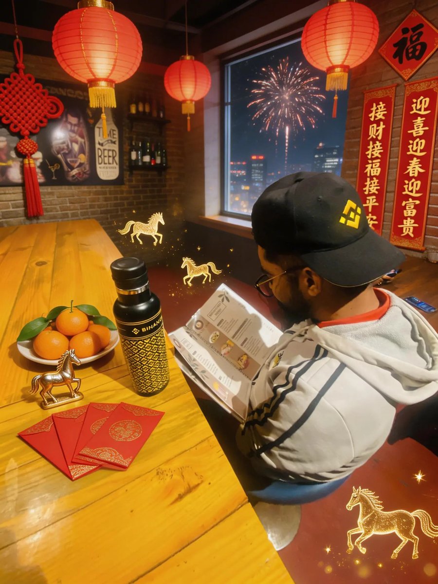 littlechef6969's tweet photo. Happy Lunar New Year of the Fire Horse to the
@binance fam! 🧧

#BinanceLNY26 https://t.co/SC8ZGLvmuo