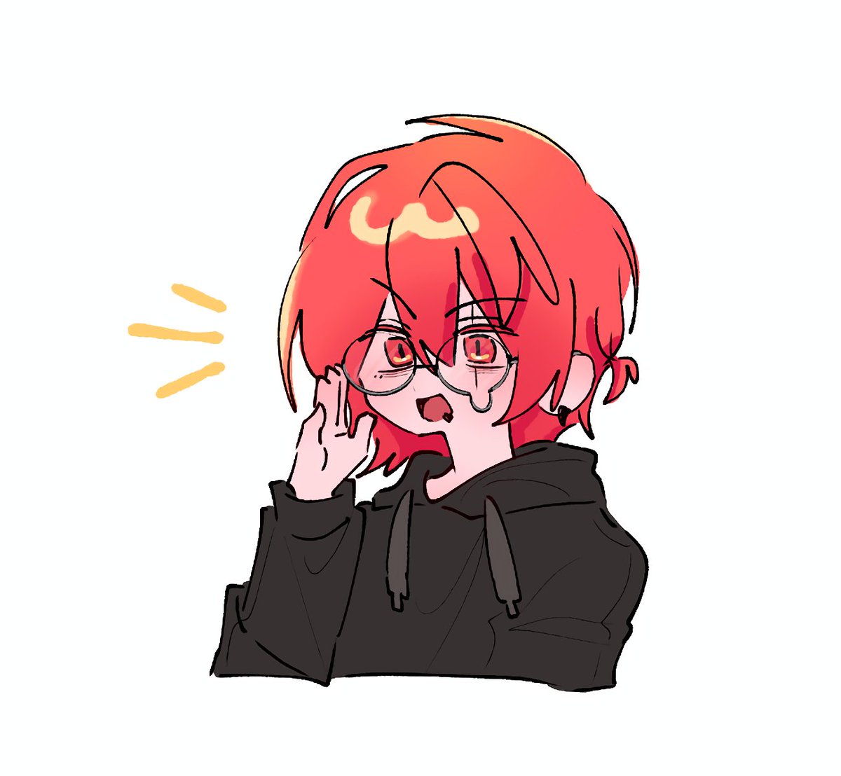 NingNem's tweet image. #Ryu_Art 
눈물안경❤️