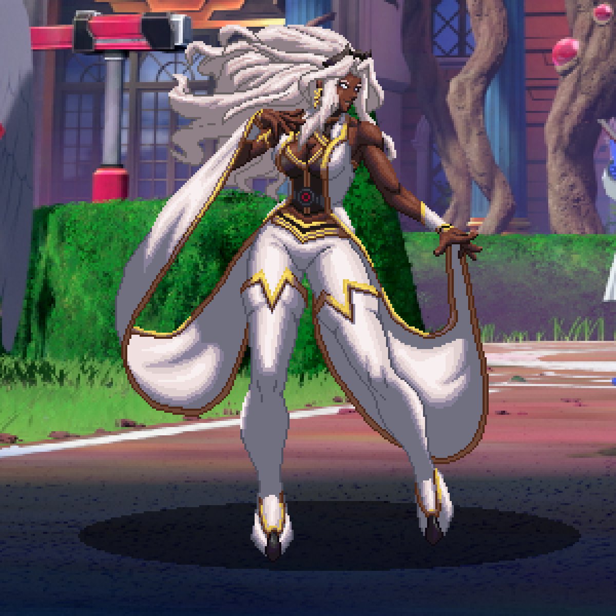 Marvel Tokon | Storm!

#MarvelTokonFightingSouls #PixelArt #ドット絵