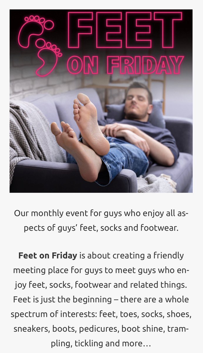 Feet on Friday tweet media