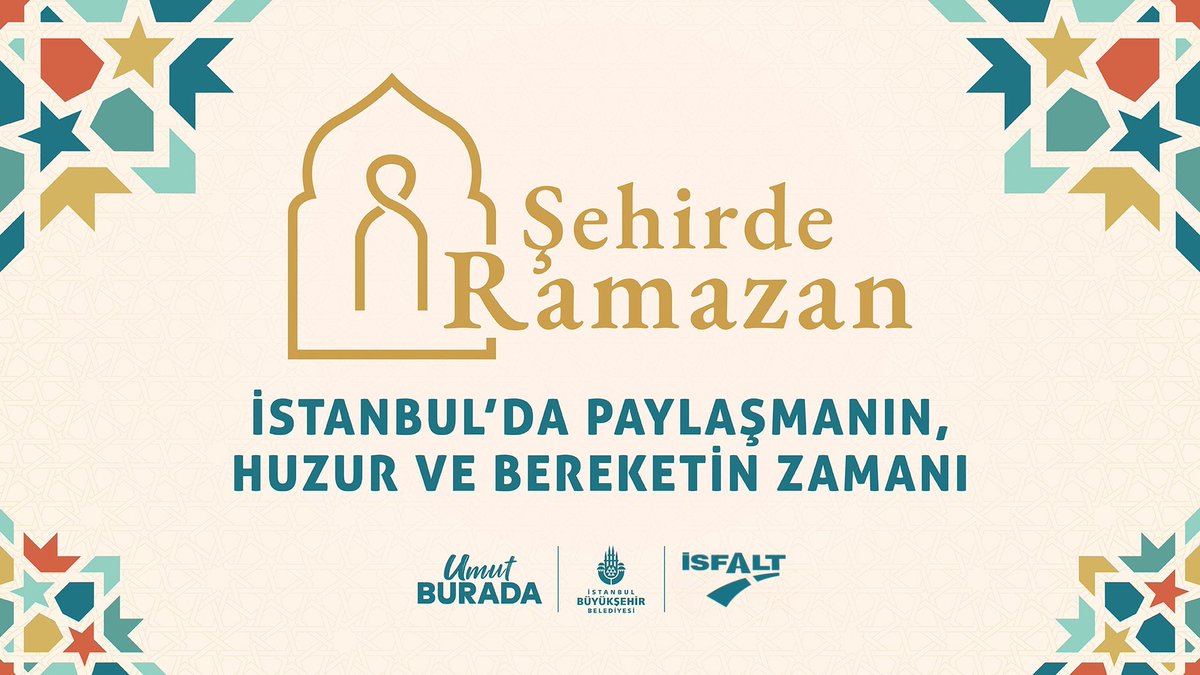 isfaltas's tweet photo. İstanbul’da paylaşmanın, huzur ve bereketin zamanı Ramazan.

Ramazan ayımız mübarek olsun. https://t.co/kt7cD9AkDw