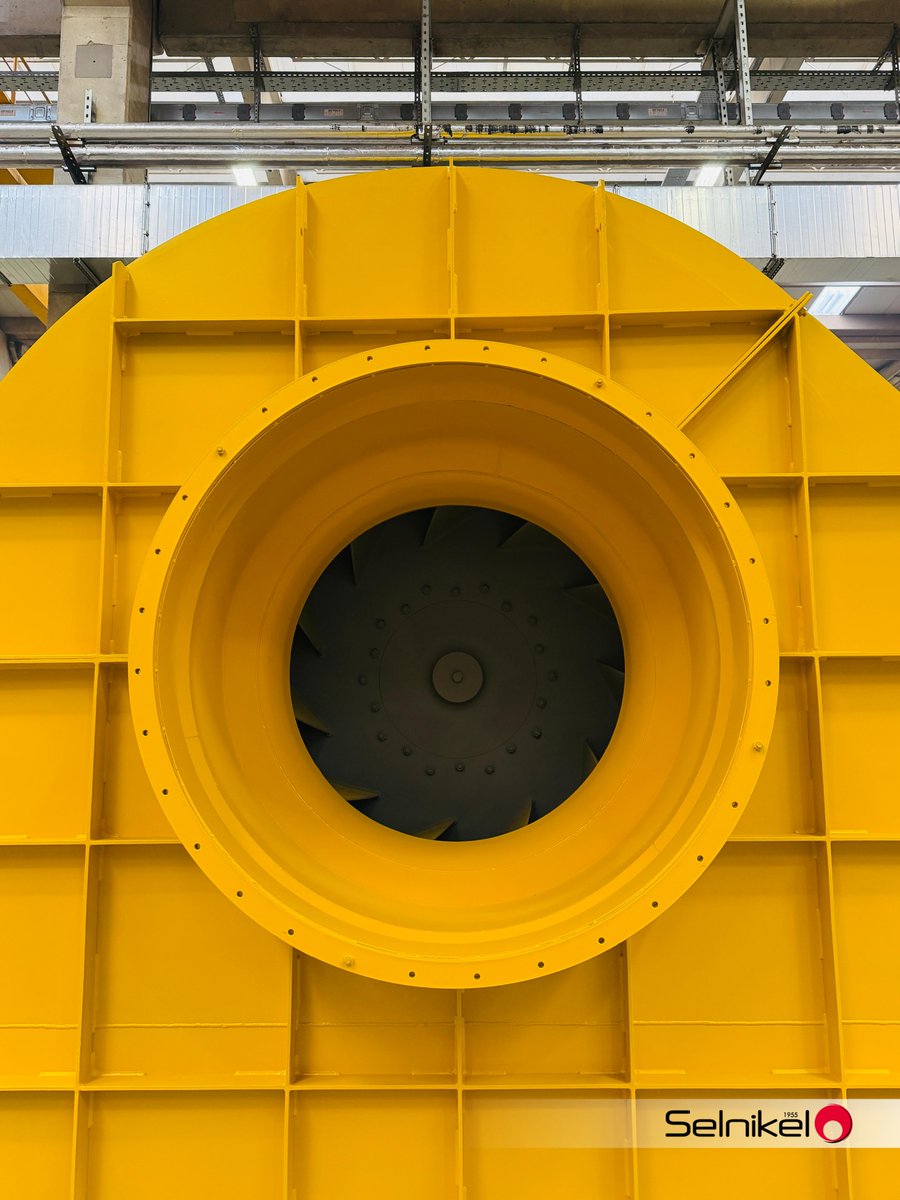 Selnikelcom's tweet photo. İmalatı başarıyla tamamlanan 208.000 m3/h, 315 kW kapasiteli radyal fanımız izolasyon sektöründe faaliyet göstermek üzere sevkedilmeyi bekliyor. 

Daha detaylı bilgi için:
https://t.co/xScTP1h80N
 
#selnikel #fan #industrialfan #radialfan https://t.co/KPAE8LOaHc