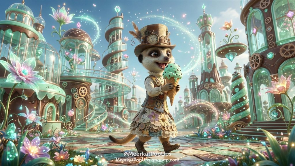 2月19日は「チョコミントの日」だそうです
February 19th is "Chocolate Mint Day"

チョコミント苦手な人も多いよね
特に関西では受け入れられない人が多いらしい
チョコミント味が大好きなわたくしは関西人

❁ ミーアキャット / Meerkat × AI Creation ❁