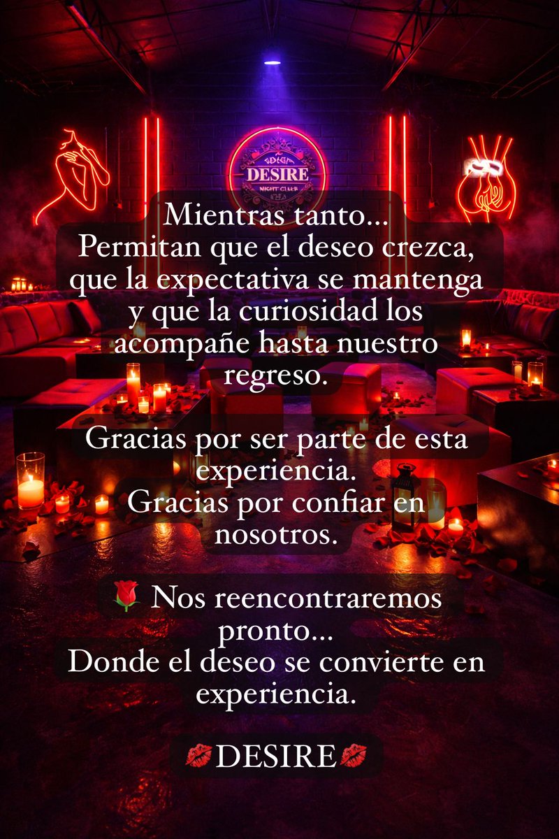 💋 🍍 ANUNCIO IMPORTANTE🍍 💋  LEER CADA UNA DE LAS IMÁGENES!!!
REGALANOS RT 🔃 Y MUCHOS ❤️
💥💥 PENDIENTE DE NUESTRO ÚLTIMO EVENTO💥💥
<a href="/desire_nr/">desire.mx</a>