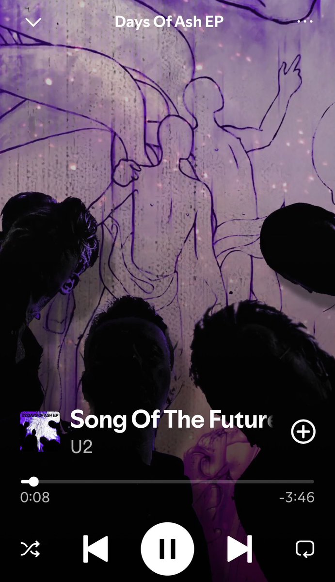 Haz RT si tú también estás del camino al trabajo y vas escuchando #U2 y el nuevo EP Days Of Ash..

Lo necesitábamos! #U2DaysOfAshEP