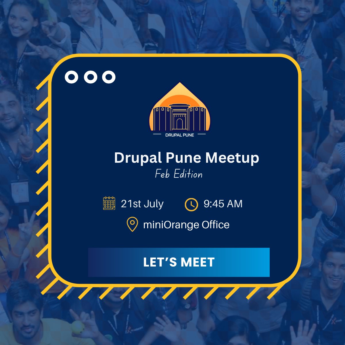 Drupal Pune tweet media