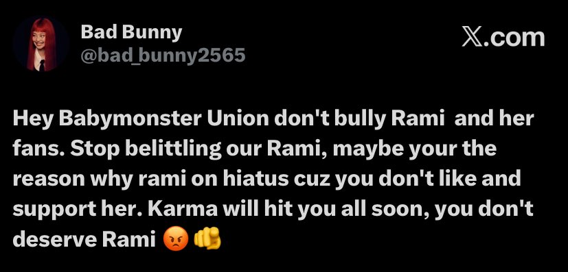 BABYMONSTER PROTECT tweet media