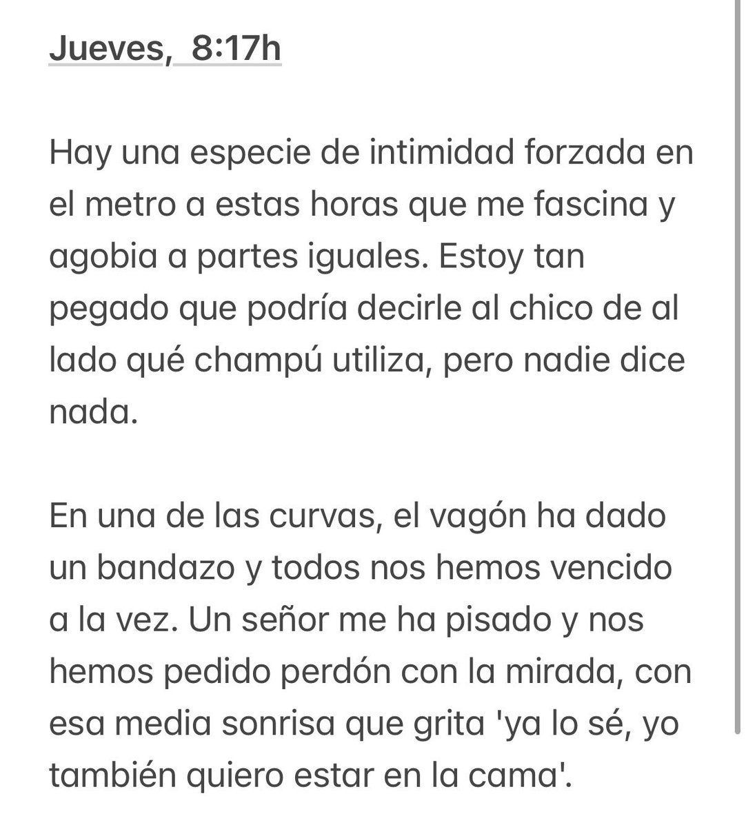 adeandresp's tweet photo. Una especie de intimidad forzada. https://t.co/Nhg0jyXpft