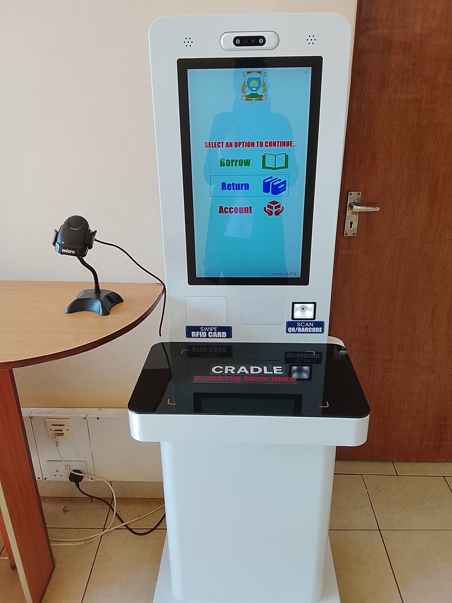 UoEmLibrary's tweet photo. RFID machine, now in our library. https://t.co/GXZnAZaSZ7