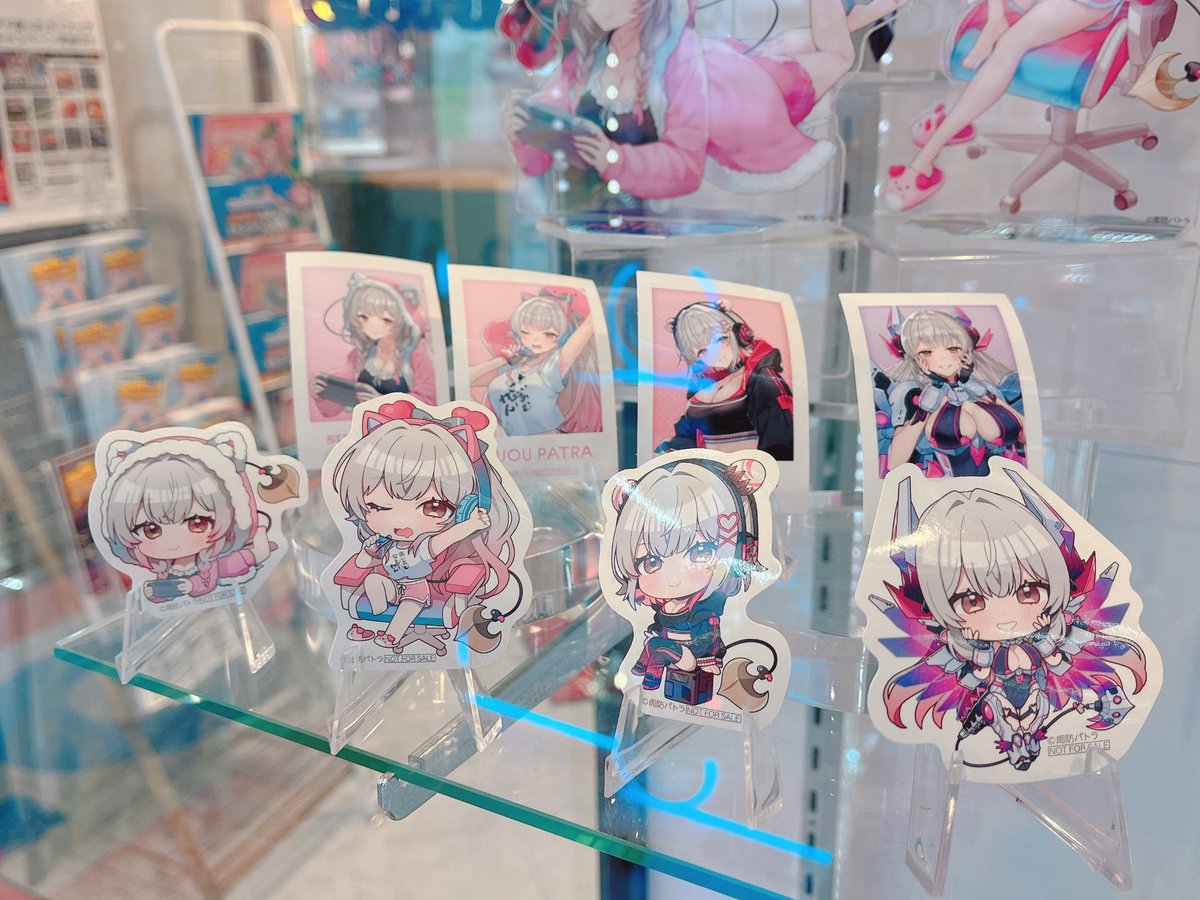 おまけ付き‼️周防パトラ アクリルスタンド GiGO限定 4種コンプリート