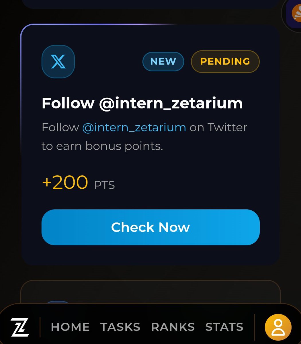 Phase 2 of <a href="/Zetarium_/">Zetarium</a> airdrop campaign is LIVE 

To join, start here:

airdrop.zetarium.world/?ref=ddd4fa3d

Then:

•Follow <a href="/intern_zetarium/">Intern</a> 
•Trade on Zdex
•Swap on Dex
•Refer others
•Claim daily GM points 
•Predict on prediction market 
•Create liquidity pool 
•Stake
•Bond

Do all