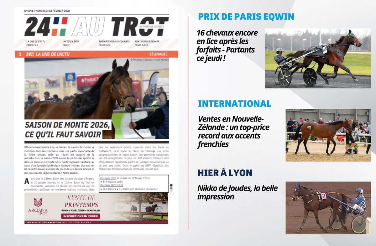 Province Courses / 24H au trot tweet media