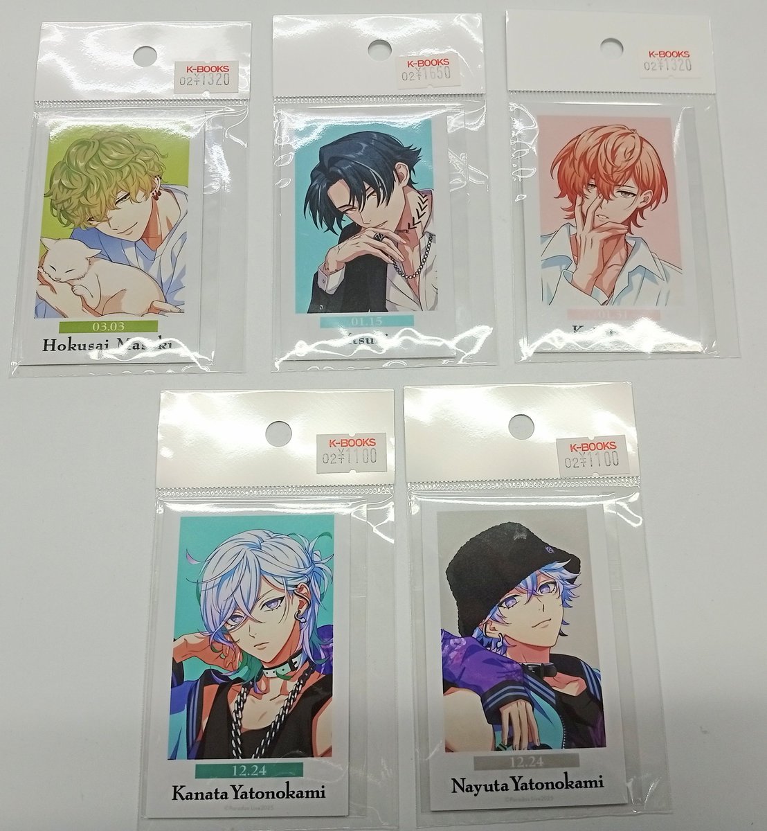 入荷情報】 『Paradox Live』より BIRTHDAY GOODS チェキ風ミニ