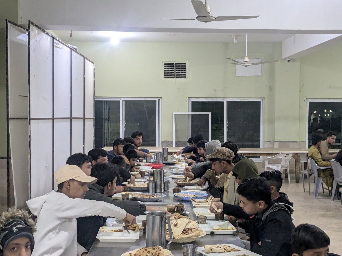 KhubaibPak01's tweet photo. Moments from the first Sahor gathering at Khubaib School &amp; College Haripur. 
May this Ramadan bring peace, unity, and endless blessings to all. 

#ramadan #khubaibfoundation #humanity #zakat https://t.co/ALme0v6FIu
